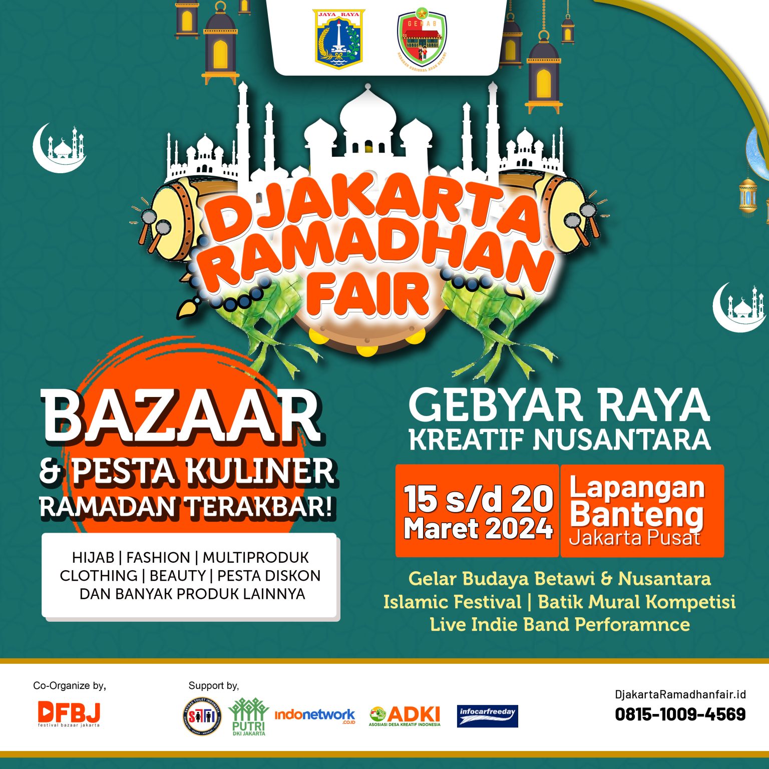 Ikuti 5 kegiatan Seru di DJakarta Ramadan fair 2024 yang Berlangsung Selama 5 Hari