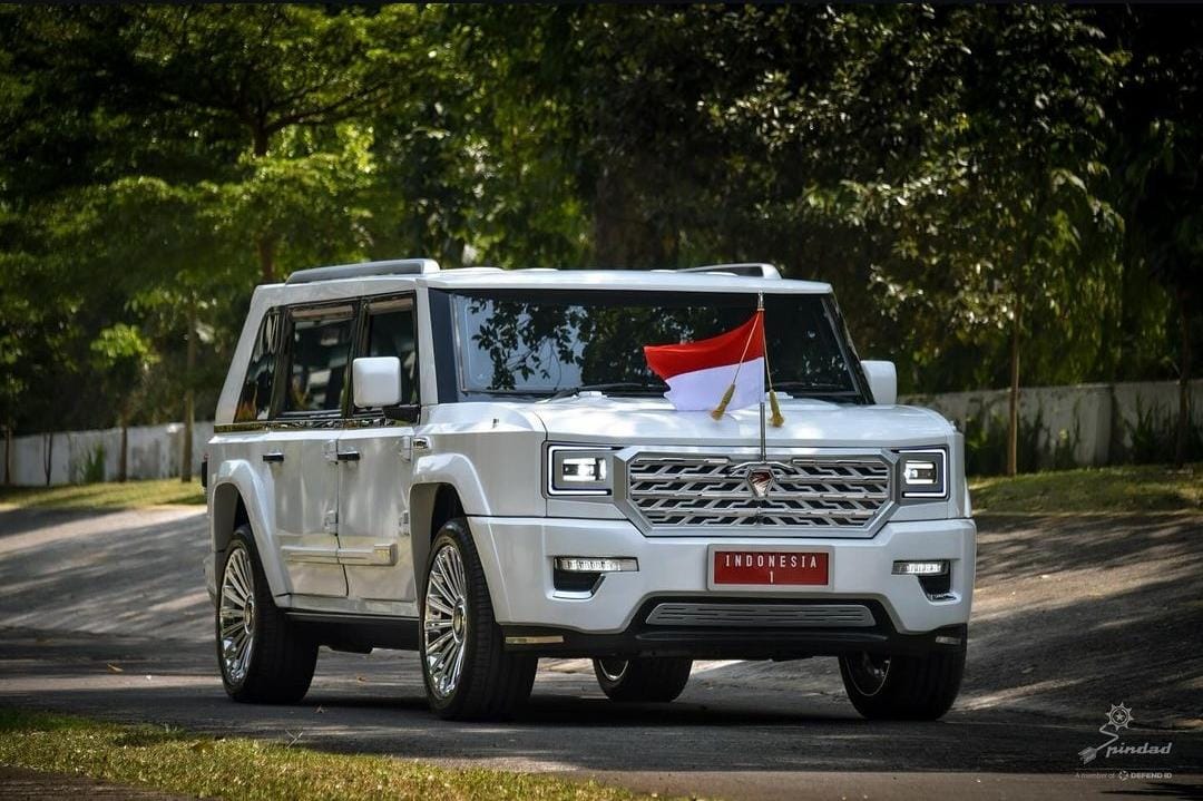 Presiden Prabowo Gunakan MV3 Garuda Limousine: Kebanggaan Industri Pertahanan Indonesia