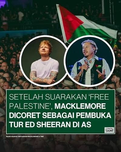 Ed Sheeran Kehilangan Hampir 150 Ribu Pengikut Usai Kontroversi Tur Loop