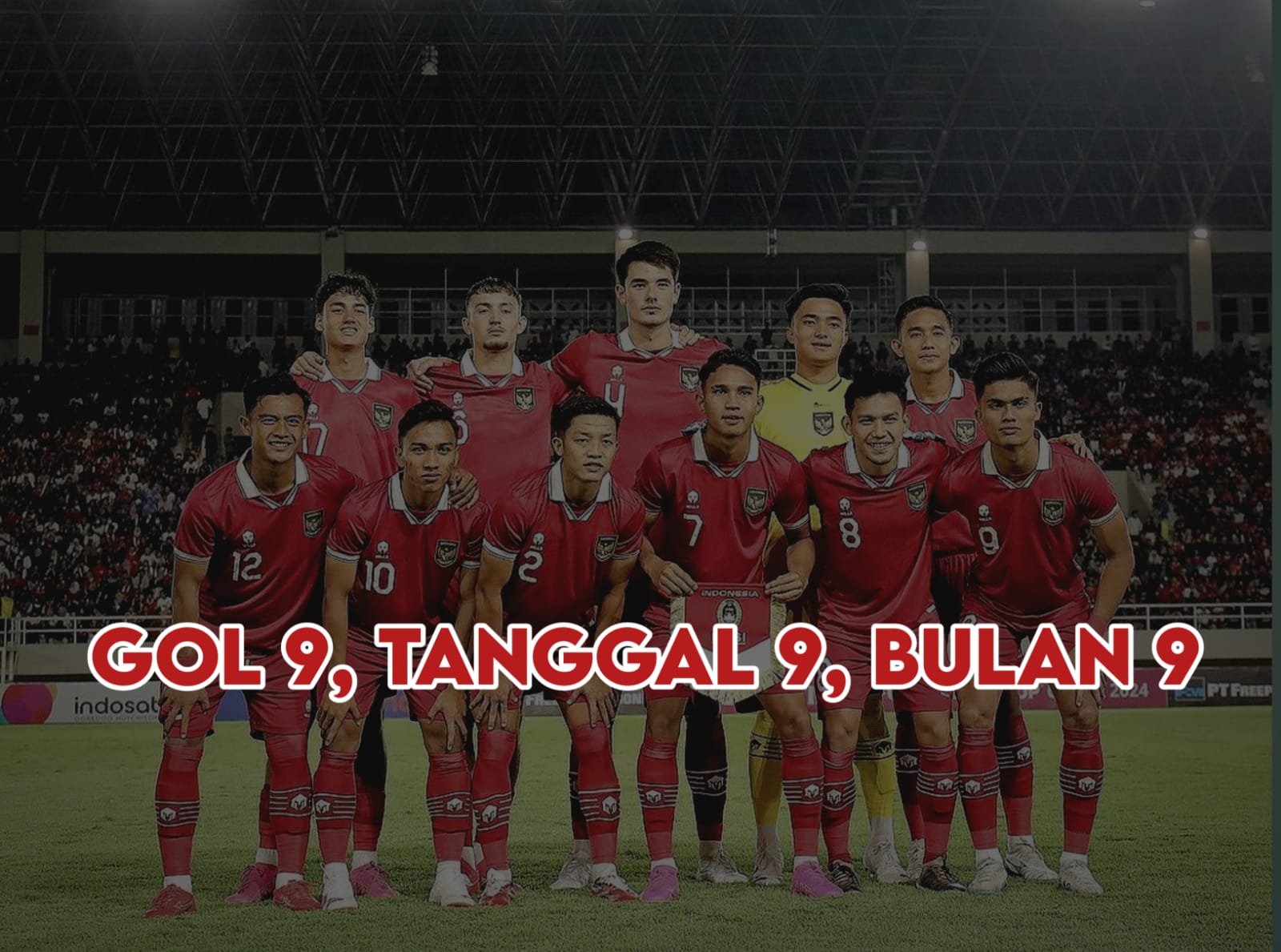 Uniknya Kemenangan Timnas Indonesia U-23, Cetak 9 Gol di Tanggal 9 Bulan 9