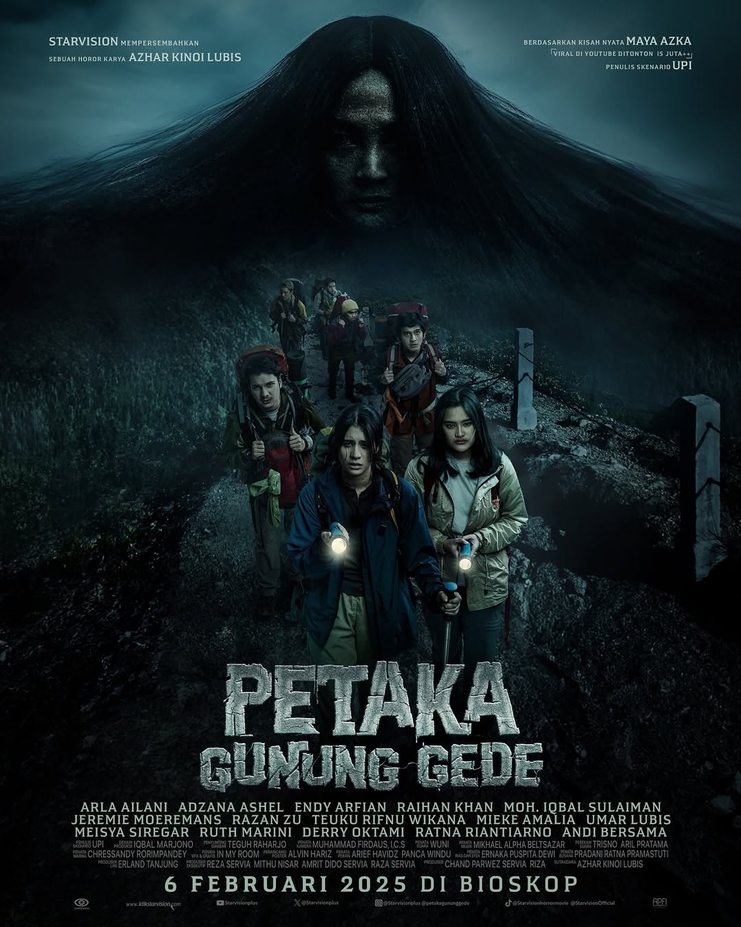 Segera Tayang Bioskop Film Petaka Gunung Gede, Berdasarkan Kisah Nyata Maya Arza 