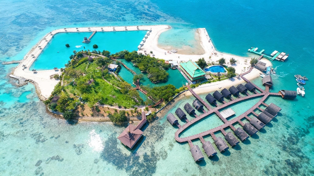 Peresmian Pulau Lima Resort Wisata Baru di Banten