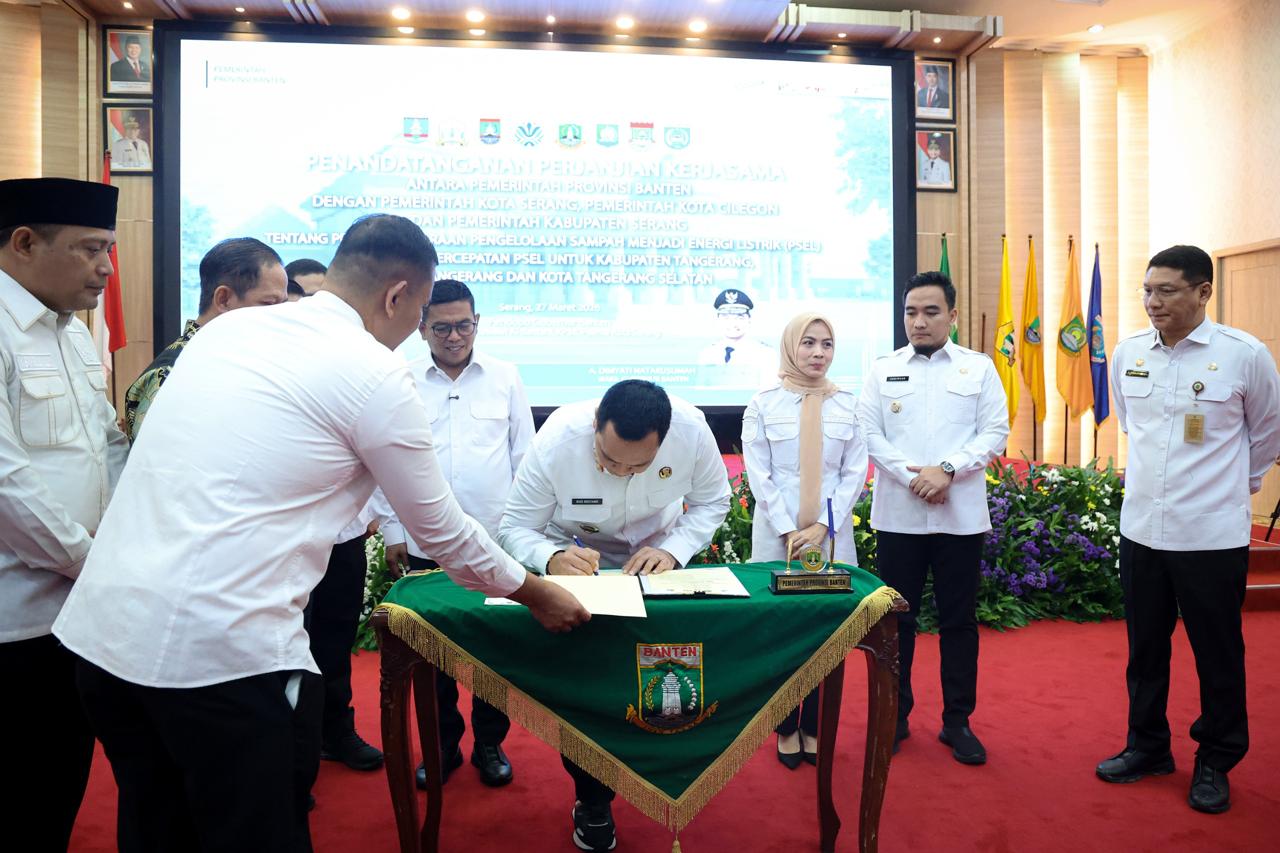 Pemprov Banten Percepat Pengelolaan Sampah Jadi Energi Listrik