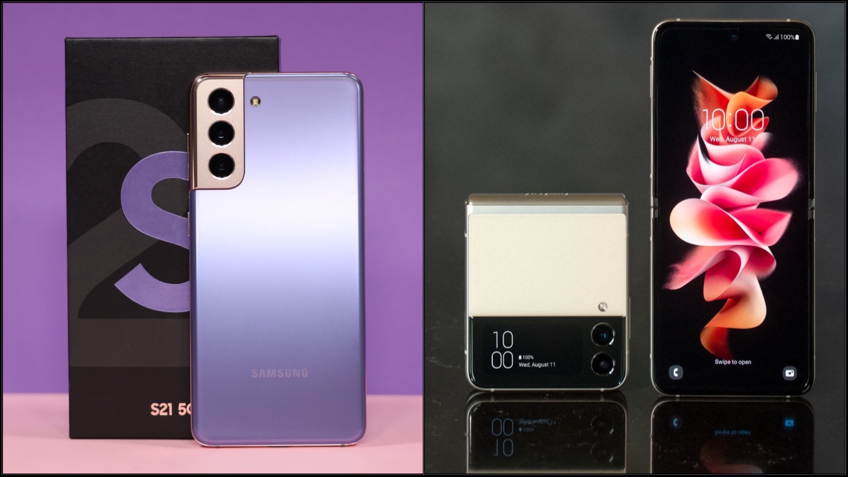 Samsung Z Flip 3 vs Samsung Galaxy S21: Siapa Pemenangnya?