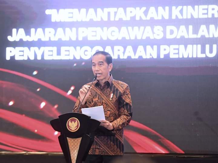 Jokowi Berikan 4 Arahan saat Buka Konsolidasi Nasional Bawaslu 