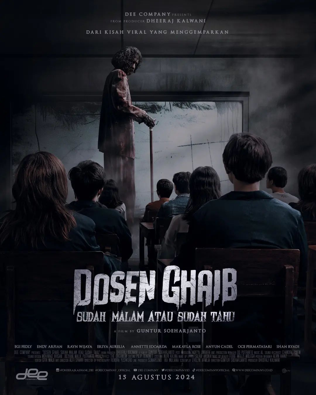 Film Horor Indonesia yang Akan Tayang Bulan Agustus 2024, Mana yang Kamu Tunggu?