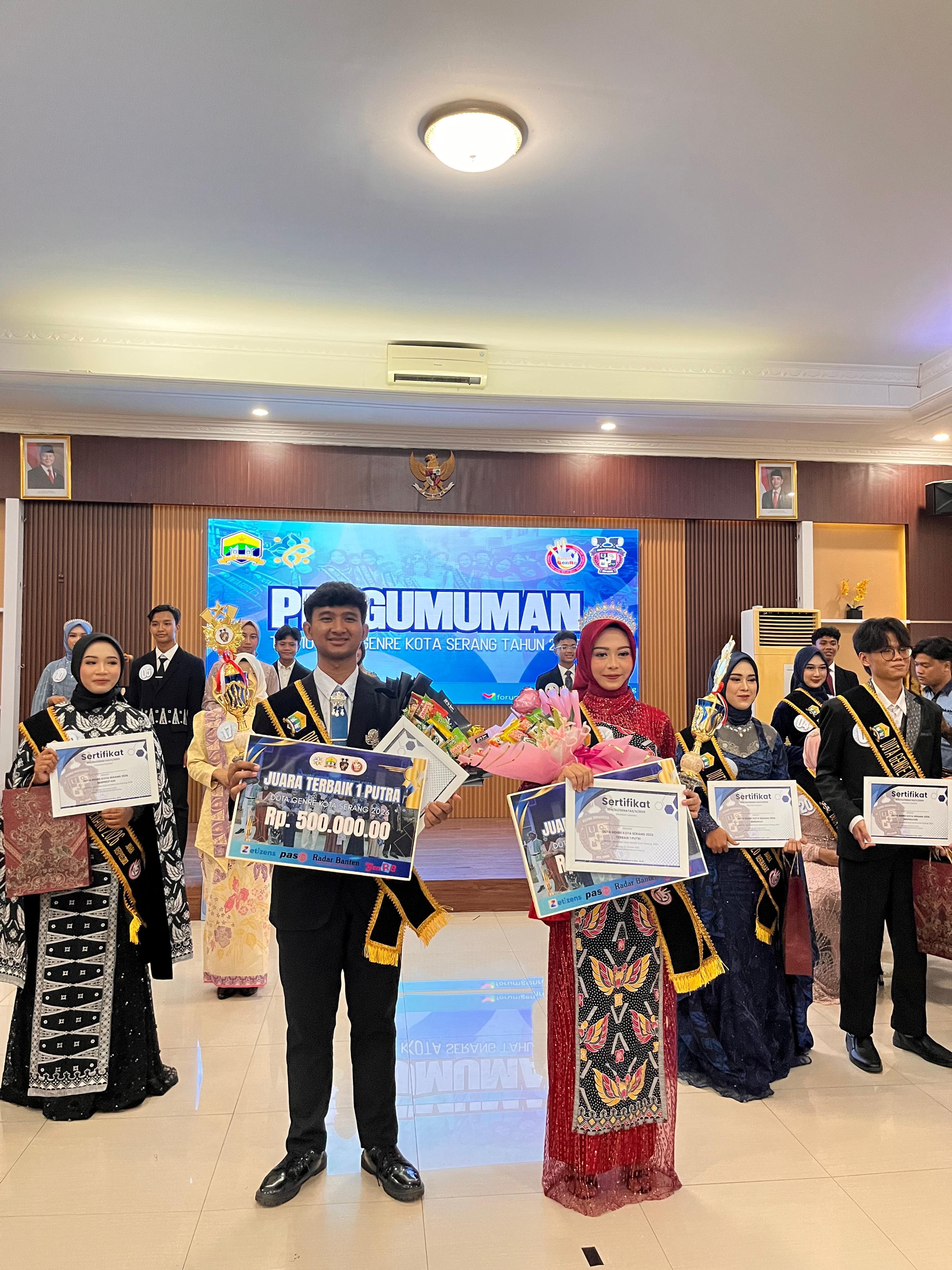 Pemilihan Duta Genre Kota Serang 2026 Digelar Meriah di Hotel Wisata Baru