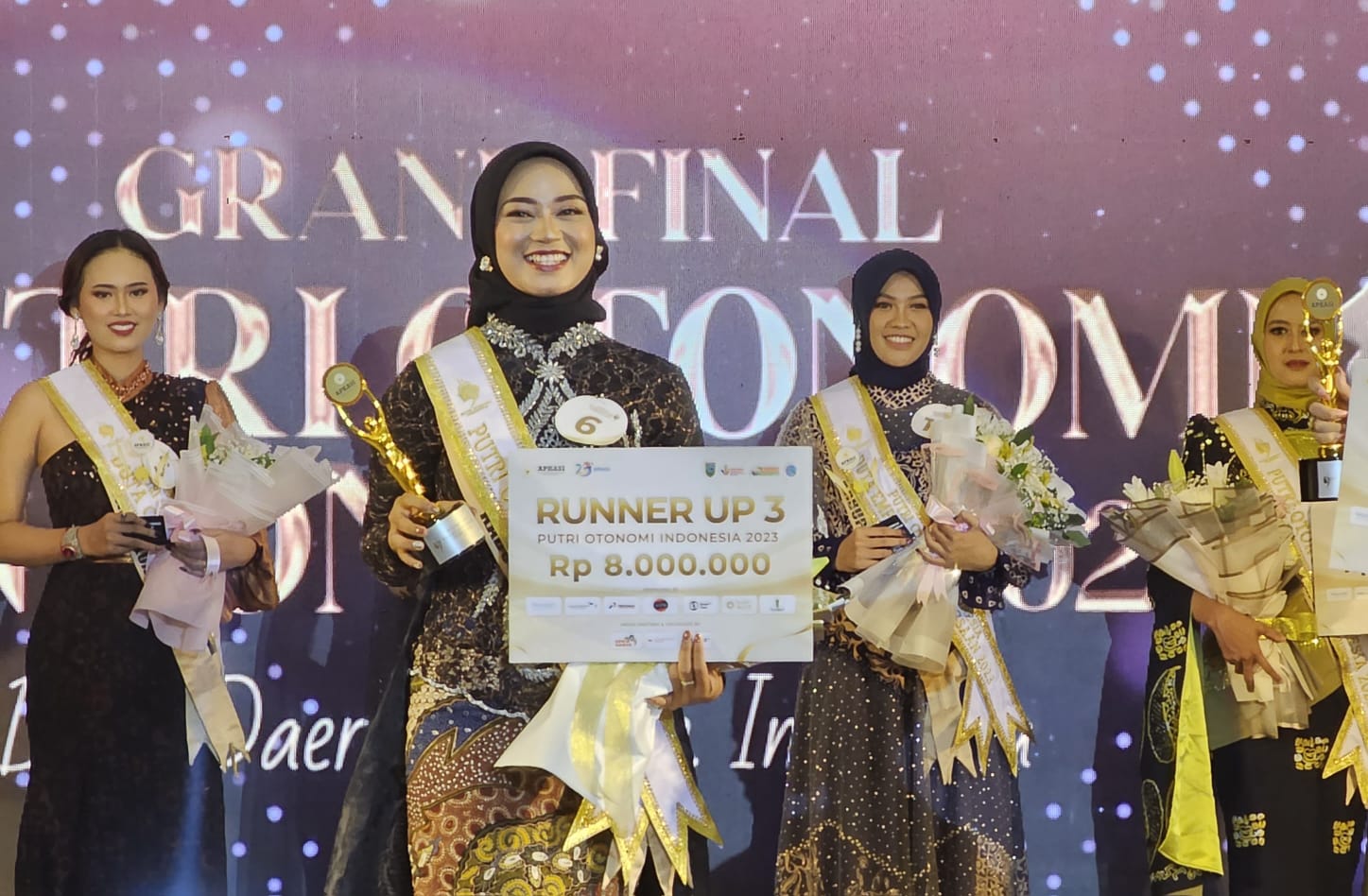 Dara, Gadis Kabupaten Serang Raih  Runner Up III Putri Otonomi Indonesia 2023