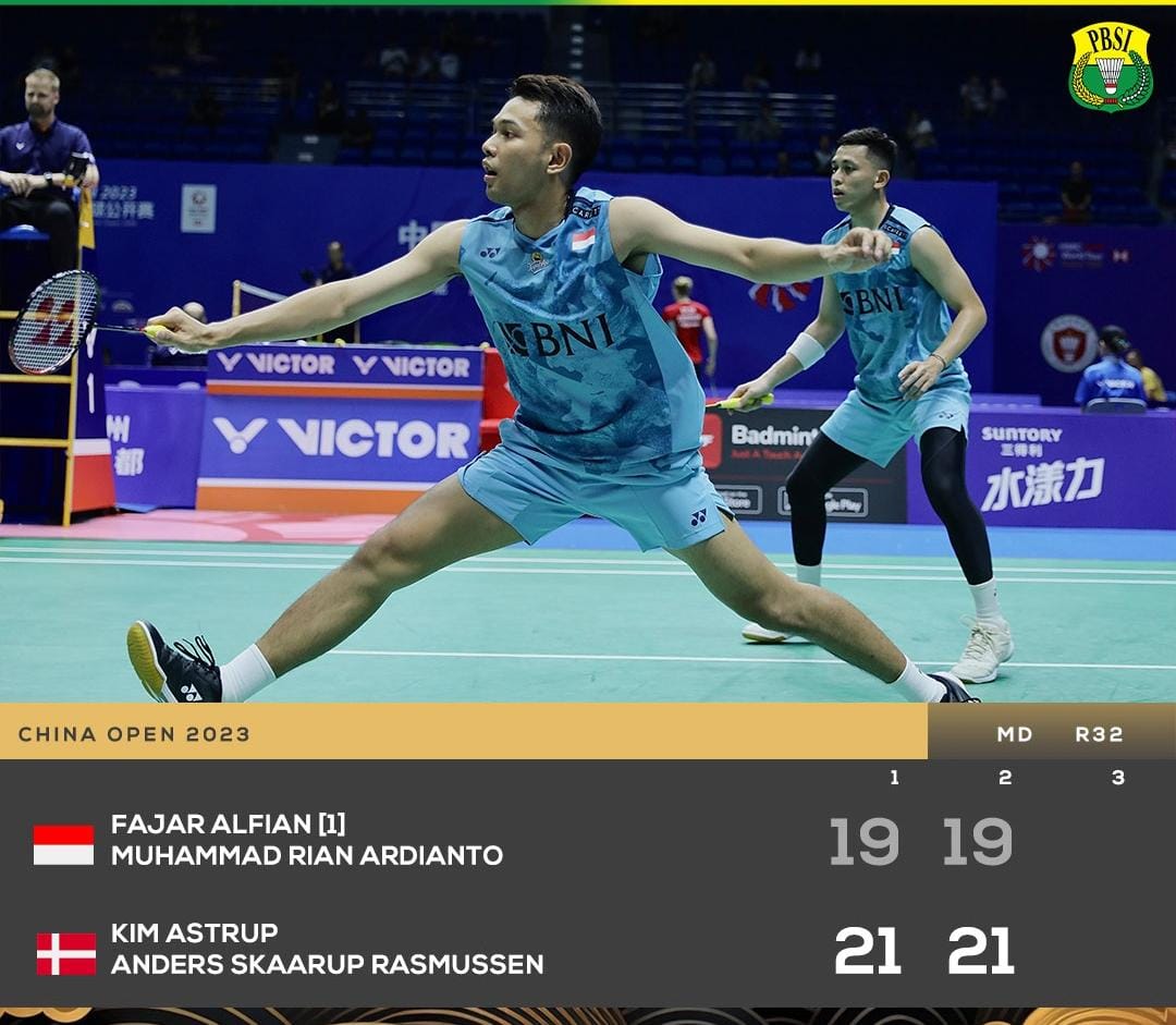 Fajar/Rian Tersingkir Langsung di Babak Pertama China Open 2023, Begini Alasan Mereka