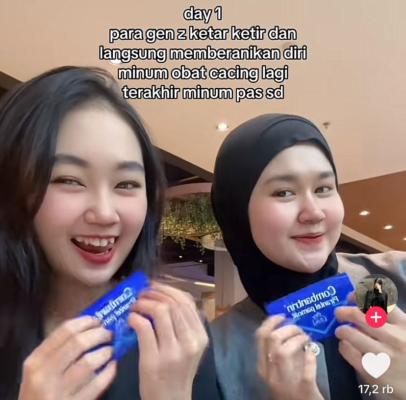 Geger Kasus Raya, Gen Z Ketakutan dan Ramai-Ramai Minum Obat Cacing