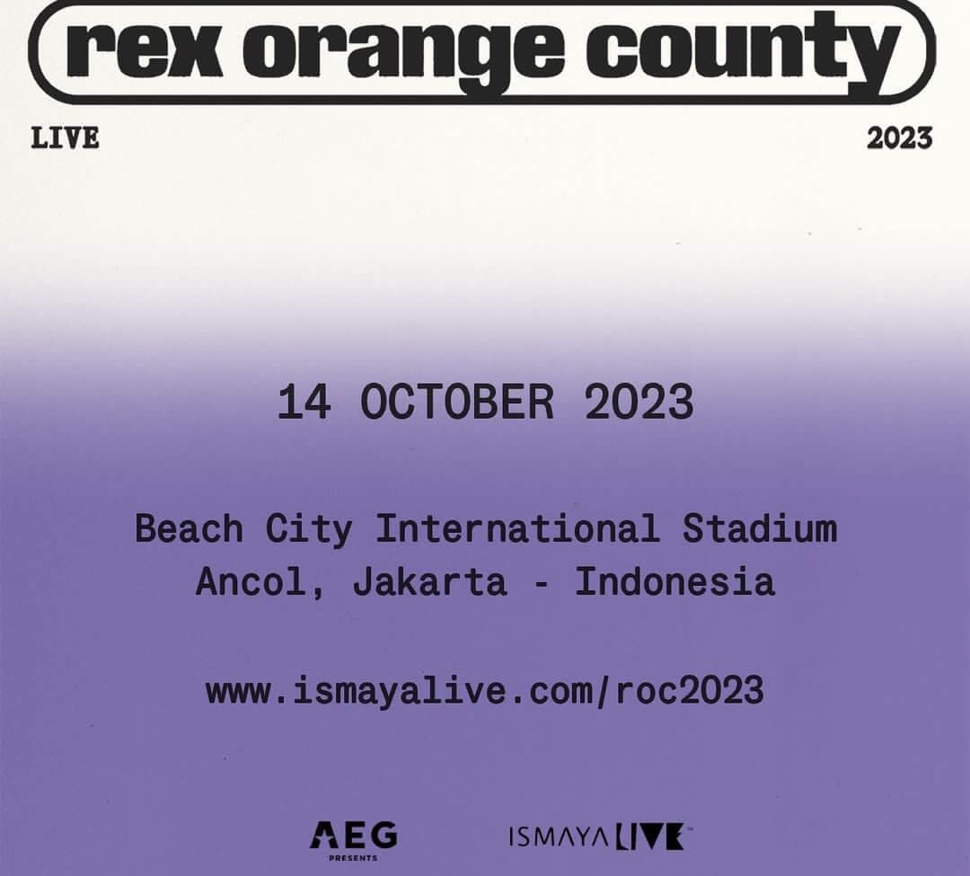 Rex Orange County Konser Perdana di Jakarta, Intip Harga Tiketnya