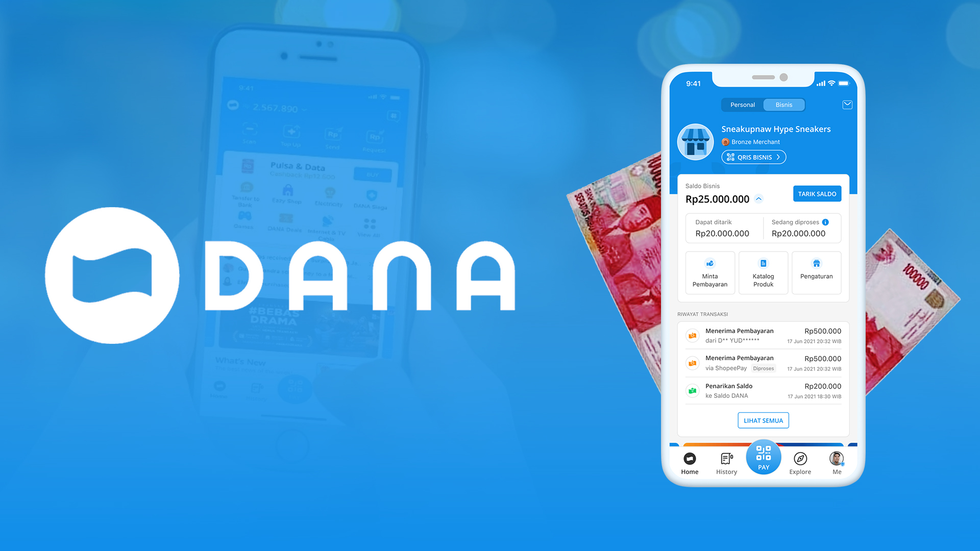 Download Aplikasi Ini, Kamu Bisa Hasilkan Saldo Dana Gratis Rp 500 Ribu 