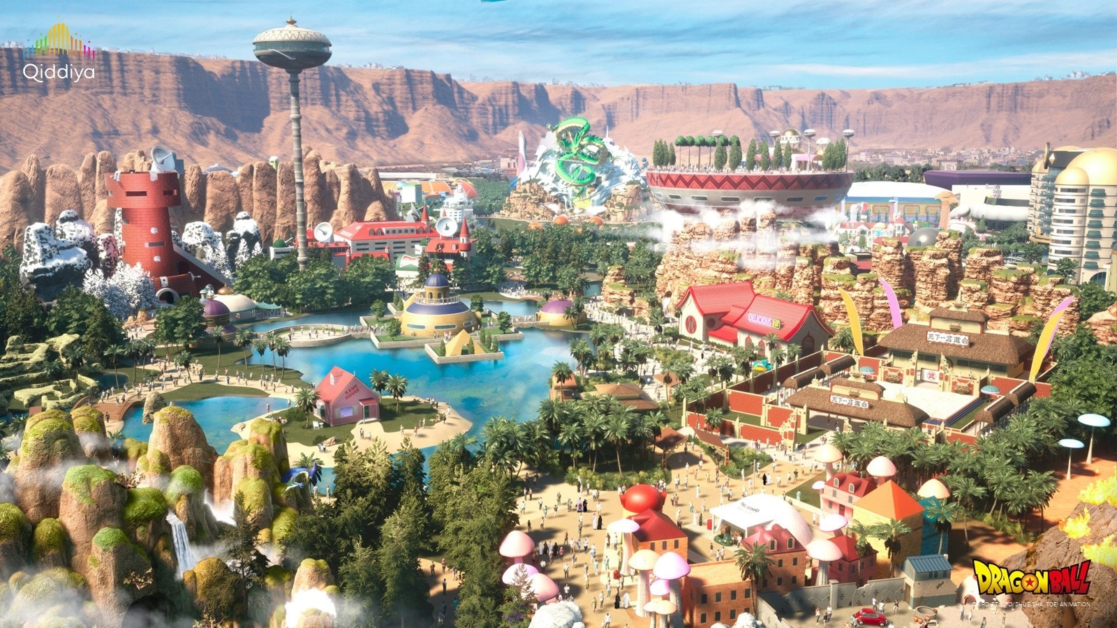 Taman Hiburan Dragon Ball akan Dibangun di Arab Saudi