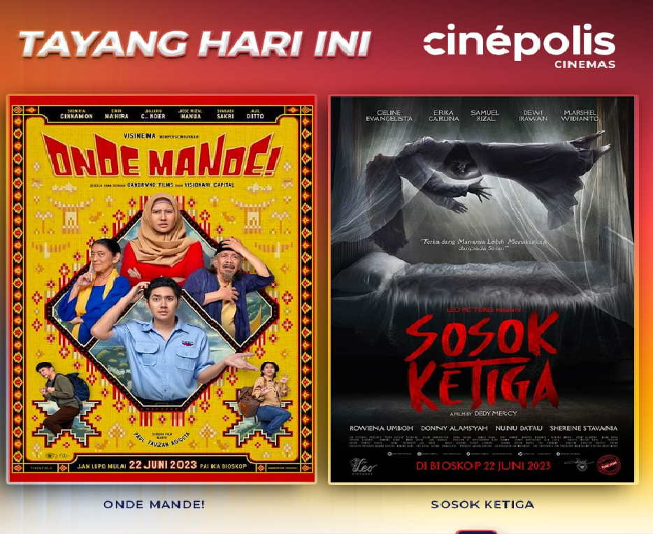 Sinopsis Singkat Deretan Film Bioskop yang Sedang Tayang di Cinepolis Mall of Serang