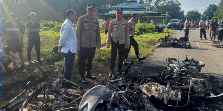 Sengketa Lahan di Tebingtinggi Memanas, Puluhan Kendaraan Ikut Terbakar