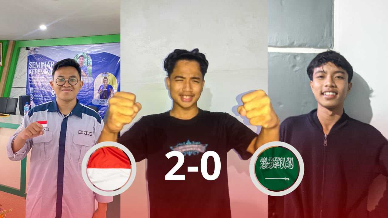 Indonesia Menang 2-0 melawan Arab Saudi, Ini tanggapan fans garuda