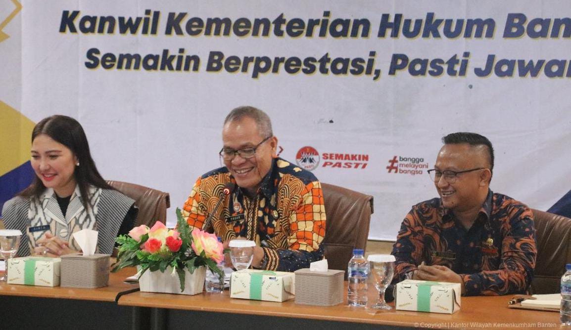 Kanwil Kemenkumham Banten Perkuat Regulasi Jamkrida dan BLUD RSUD