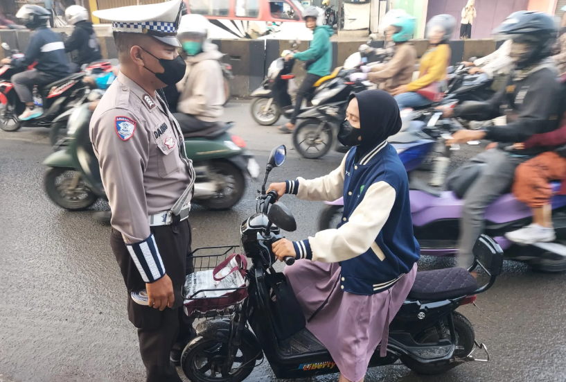 Operasi Patuh Maung: Polres Serang Tilang Puluhan Pengendara, Ini Jenis Pelanggarannya