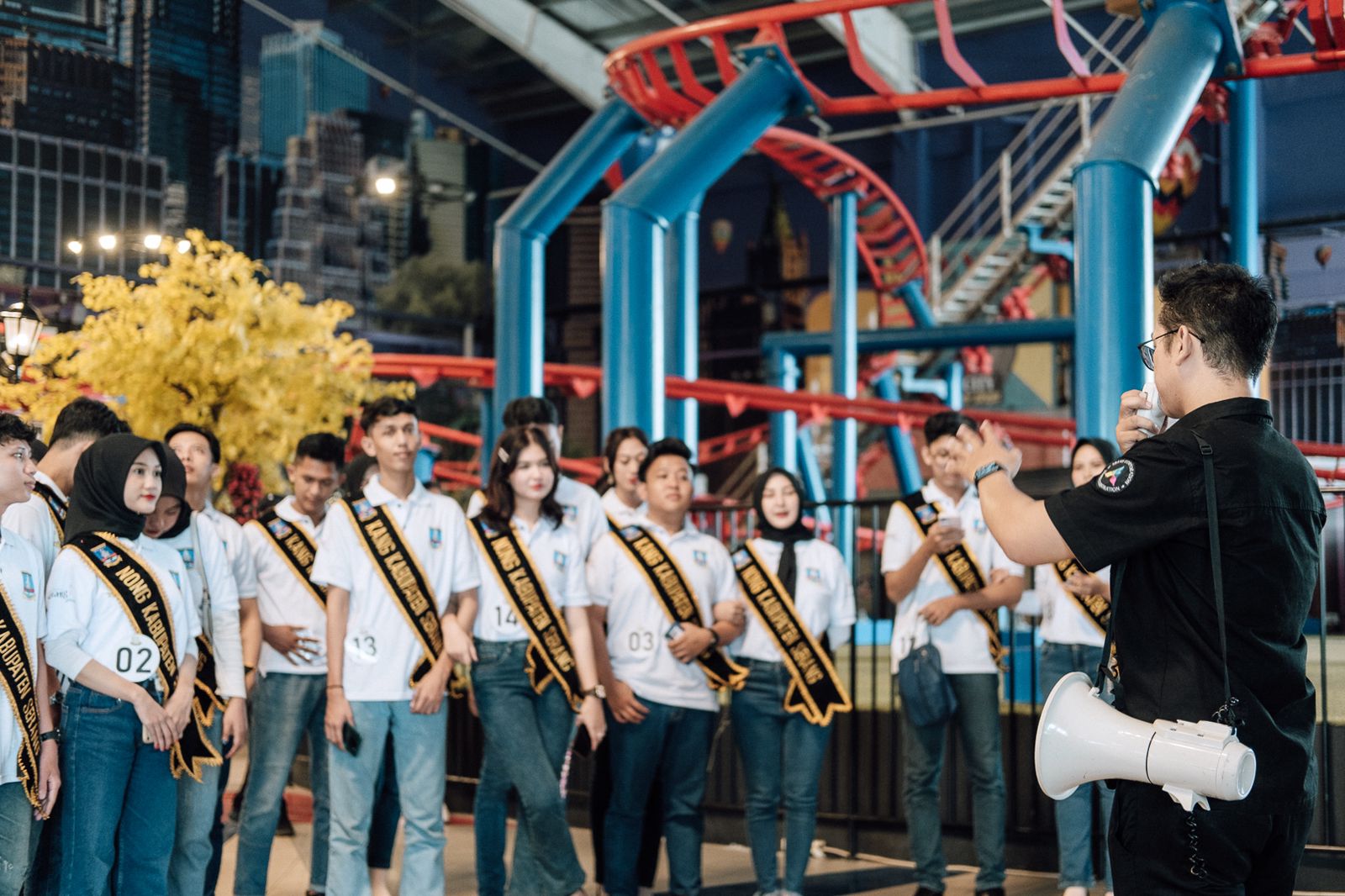 20 Besar Finalis Kang Nong Kabupaten Serang Kunjungi Sponsorship