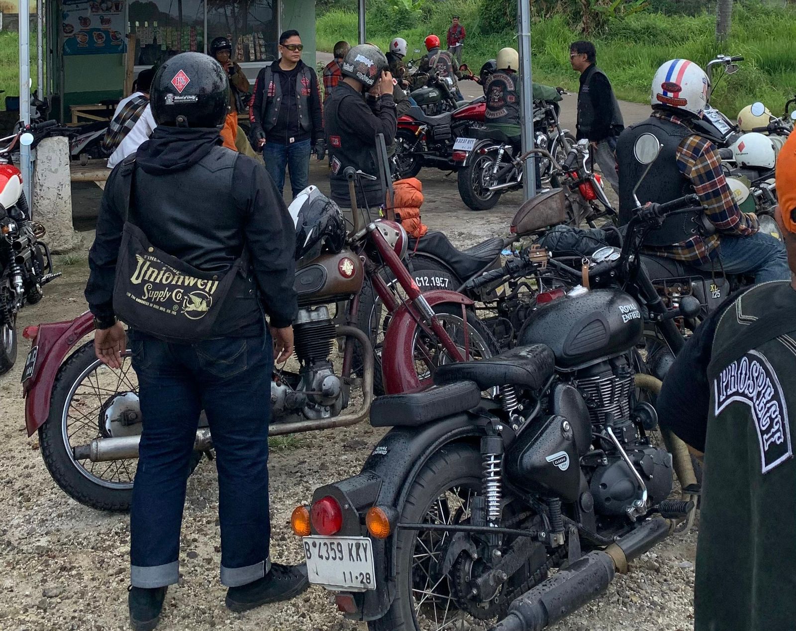 Bikers Brotherhood 1% MC Banten Chapter gelar Mandatory Run 1 dan Halal Bihalal
