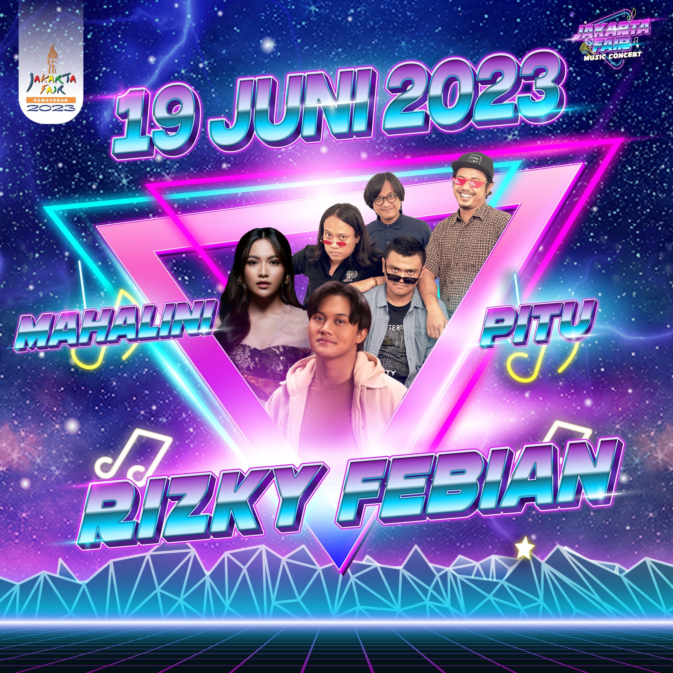 Mahalini, Rizky Febian dan Band Pitu Akan Memeriahkan Jakarta Fair 2023 Malam Ini, Cek Tiket dan Cara Belinya!