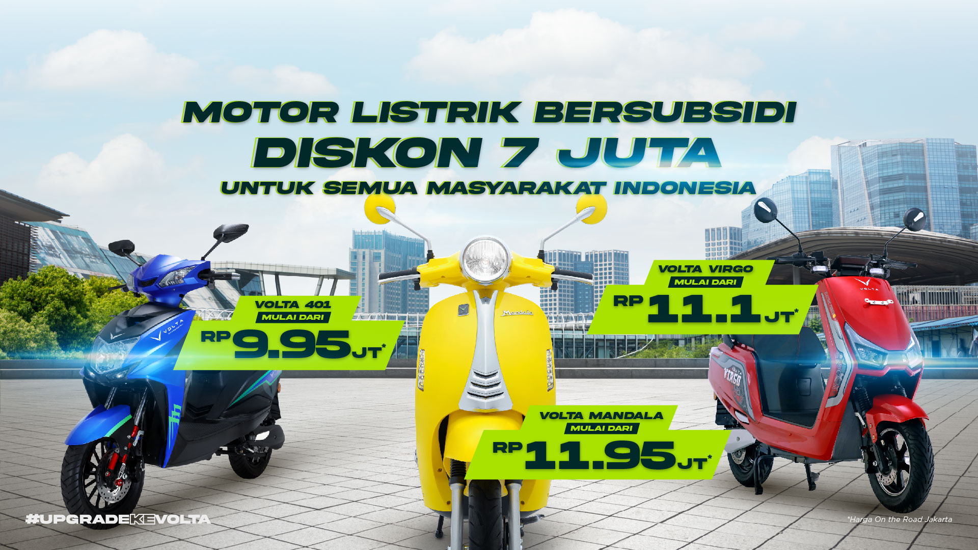 Cek Harga dan Merek Motor Listrik Bersubsidi, 1 KTP Dapet Diskon Rp7 Juta