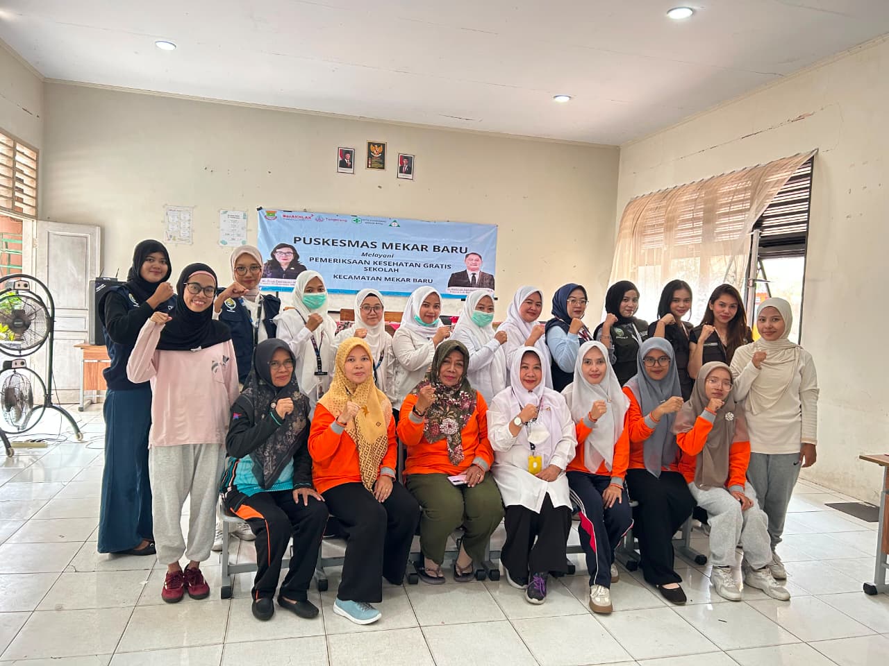 Mahasiswa KKM 95 UNIBA Ajak Masyarakat Tingkatkan Hidup Sehat dan Bersih