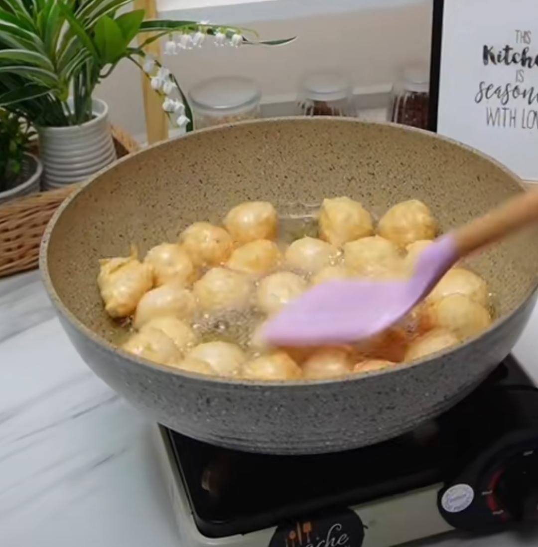 Bakso Goreng Ayam Udang, Kenyal dan Enak