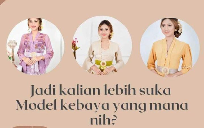 Rekomendasi 6 Model Kebaya untuk 17 Agustusan dalam Rangka Meriahkan Peringatan HUT RI ke-79