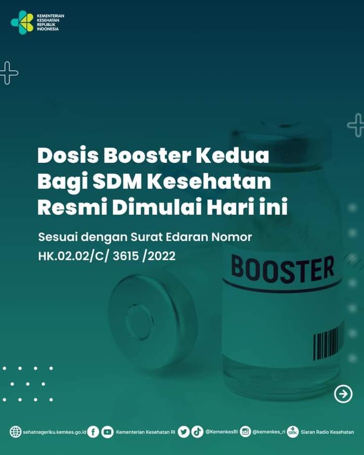 Kasus Covid-19 Kembali Meningkat, Nakes Dapat Vaksin Booster ke 2