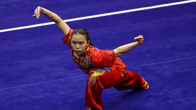Eugenia Diva Sumbang Perunggu dari Cabor Wushu untuk Indonesia di Asian Games 2026
