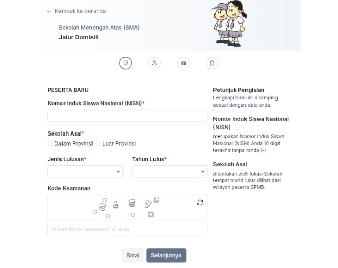Tips Sukses Mendaftar SPMB Banten 2025, Perhatikan Hal Berikut Ini