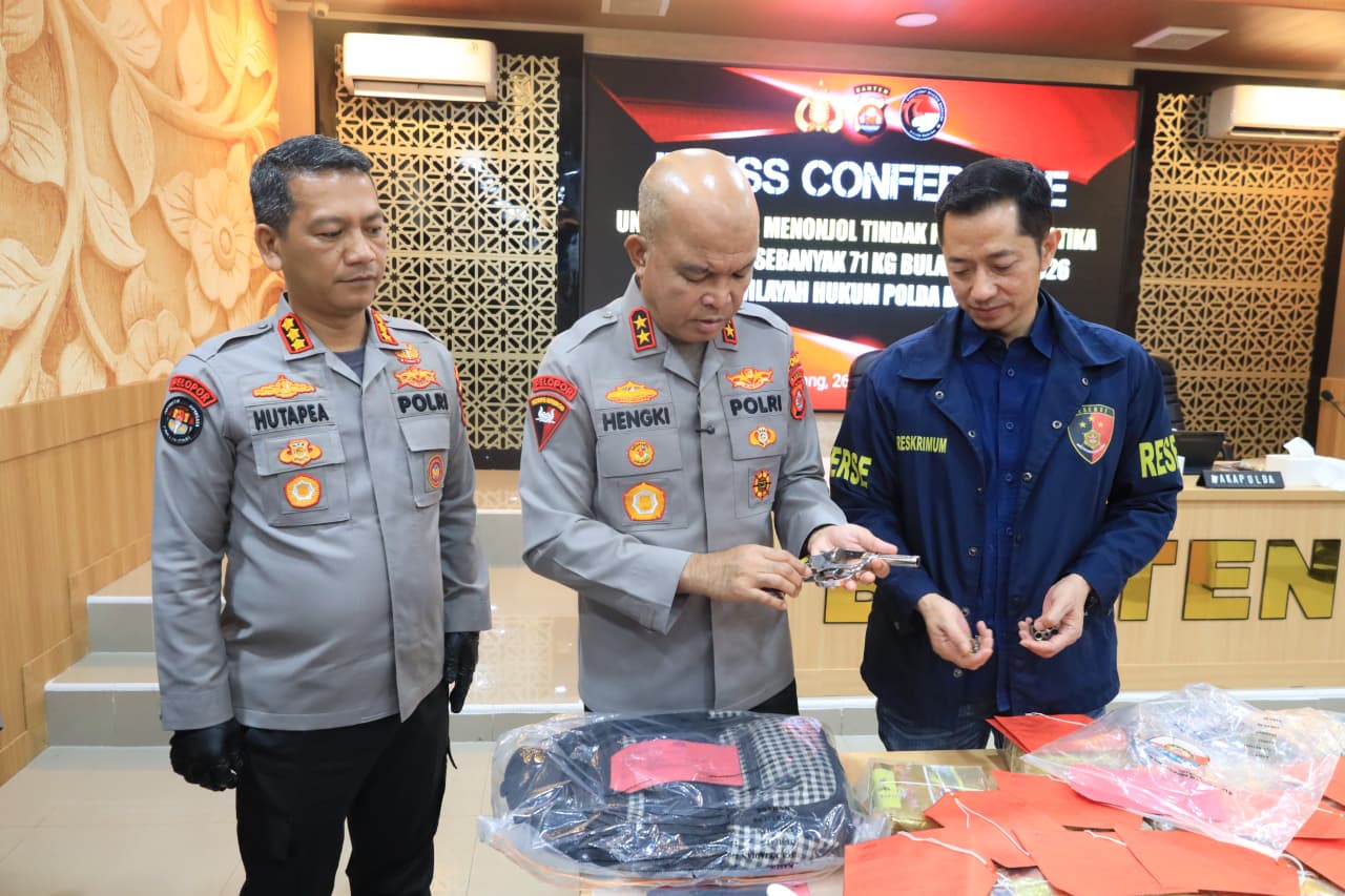 Bawa Senjata Api Rakitan, Penumpang Kapal Ferry Diamankan Polda Banten