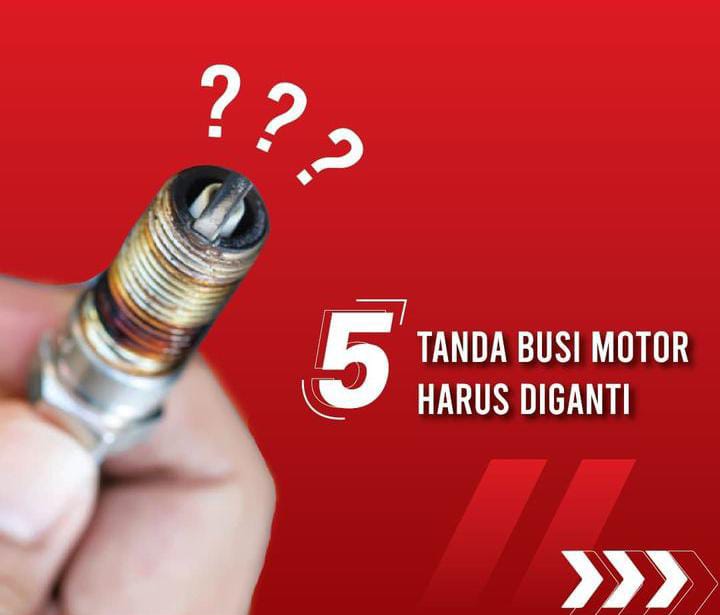 Selain Suara Terdengar Kasar, Ini 5 Tanda Kritis Kalau Busi Motor Sudah Waktunya Diganti