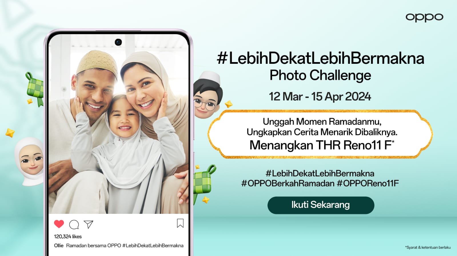 Yuk Ikutan OPPO Berkah Ramadan Photo Challenge dan Raih Hadiah Fantastik Ini