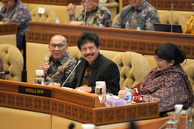 Hadiri Rapat Kerja dan RDP, Komisi II DPR RI Apresiasi dan Dorong Perkuat Kelembagaan BPIP