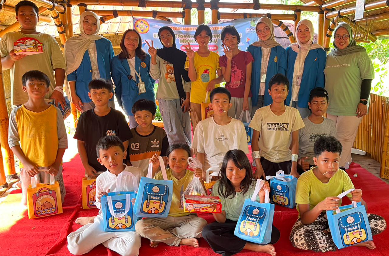 Latih Kewirausahaan Sejak Dini, Mahasiswi Unpam Gelar Fun Market Day 