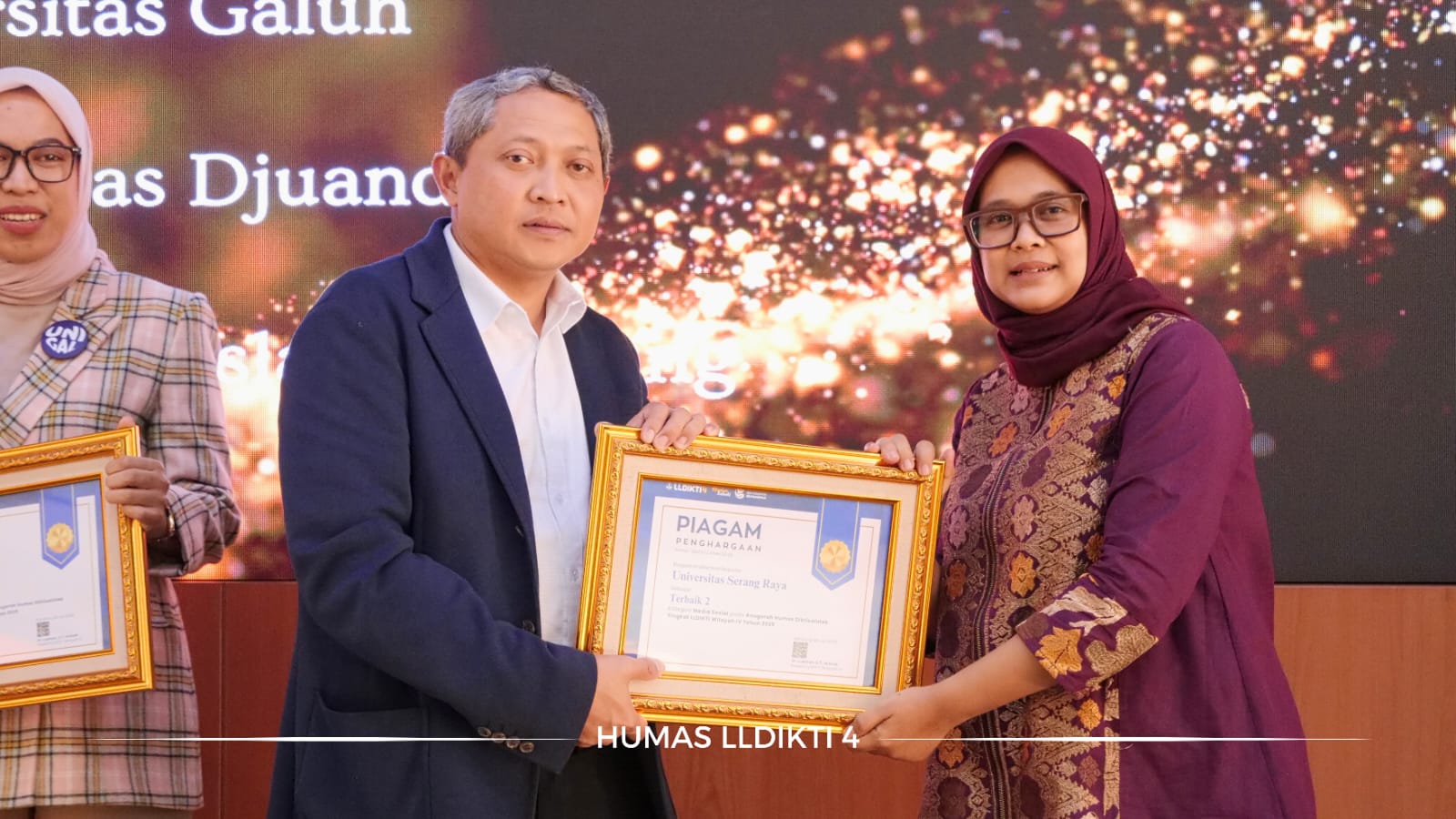 Humas Unsera Raih Juara 2 Anugerah Humas Diktisaintek 2025