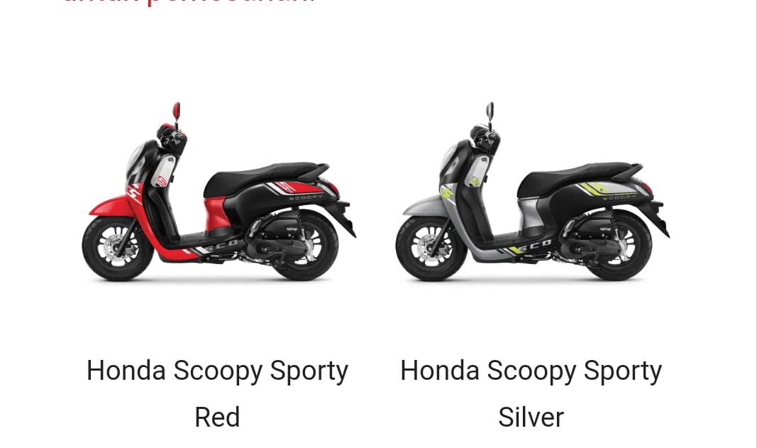 Ini Cicilan Motor Honda Scoopy Terbaru, Perbulan Tak Sampai Rp 1 Juta