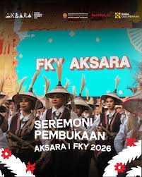 Festival Kebudayaan Yogyakarta 2026 Angkat Bahasa dan Aksara Nusantara