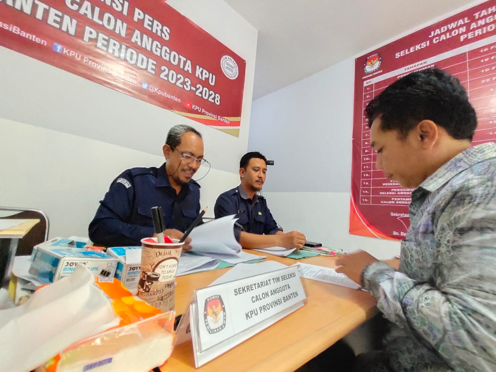 Tim Seleksi Anggota KPU Banten Periode 2023-2028: Tujuh Petahana Gugur 