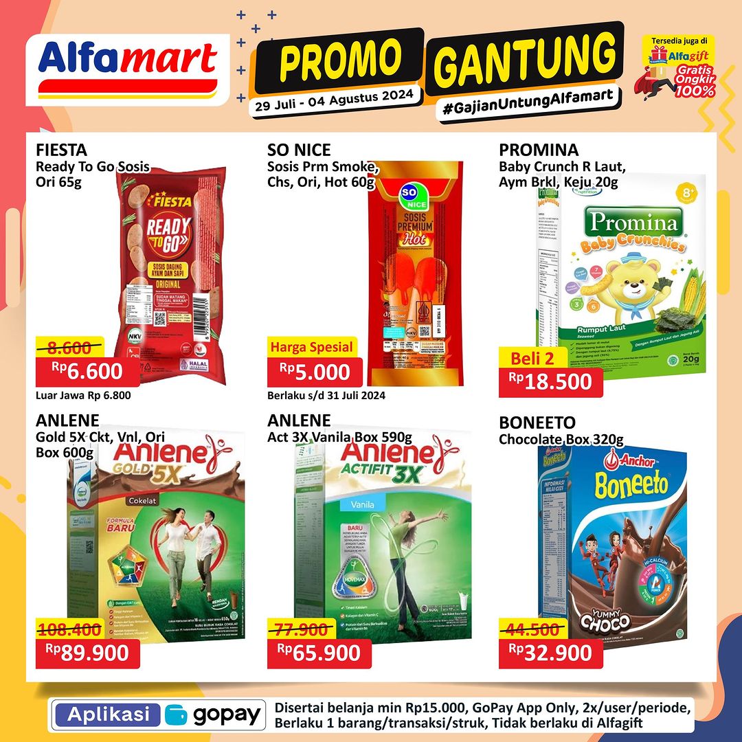 Promo Alfamart Terbaru Agustus 2024, Harga Minyak Goreng Cuma 30 Ribuan