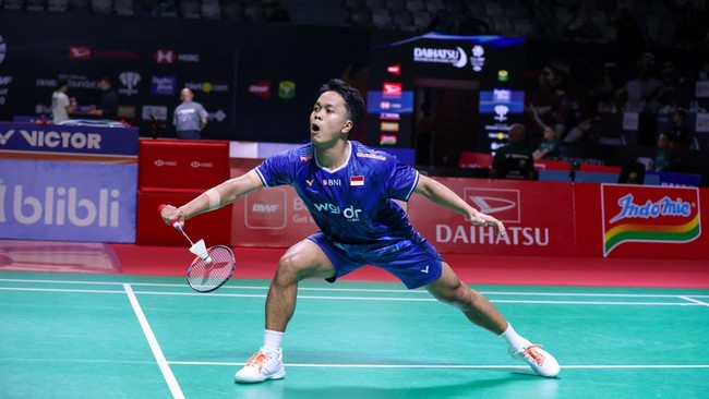 Ginting Kembali Menunjukkan Mental Juara di Indonesia Masters 2026
