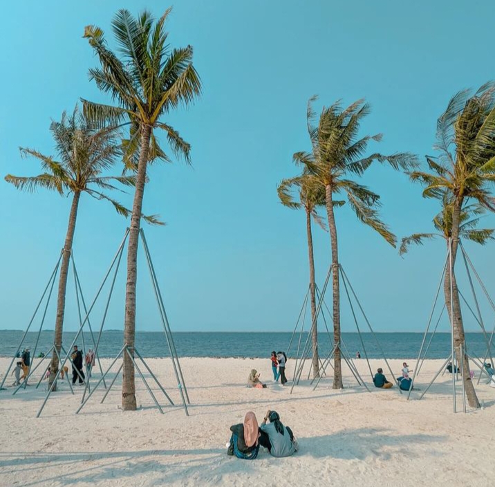 Pesona Keindahan Wisata Pantai Pasir Putih Pik 2 Tangerang, Berikut Alamat Lengkapnya