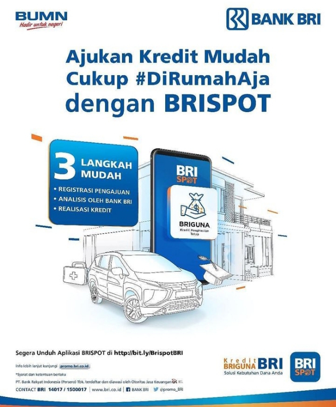 Cara Pengajuan KUR BRI 2023 dengan BRISpot, Pinjaman Hingga Rp100 Juta Langsung Cair 1 Jam