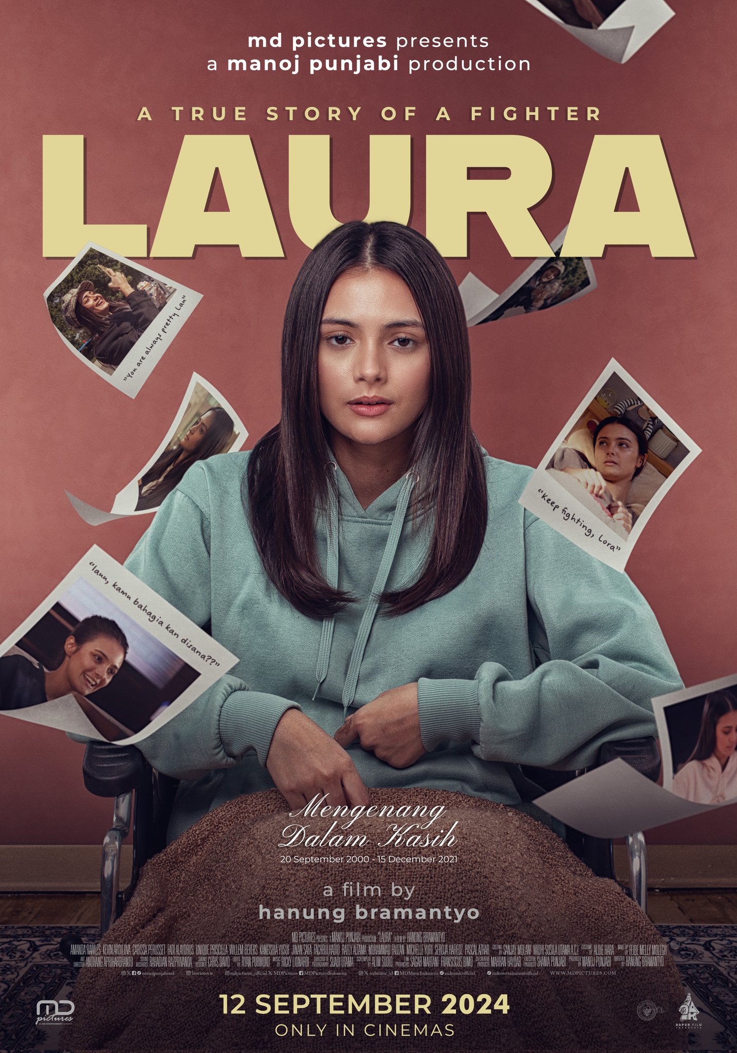 Ini Daftar Pemain Film Laura yang Tayang di Bioskop 12 September 2024, Siapa yang Jadi Pemeran Utama?