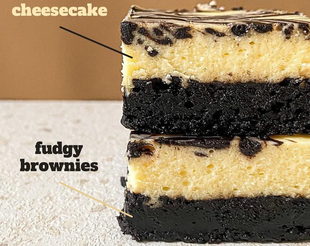 Burnt Cheesecake Brownies: Perpaduan Manis dan Creamy yang Sedang Hits 