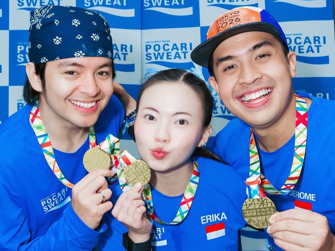 Langkah Panjang di Tokyo: Angga, Erika, dan Jerome Berhasil Menuntaskan Marathon 42 KM