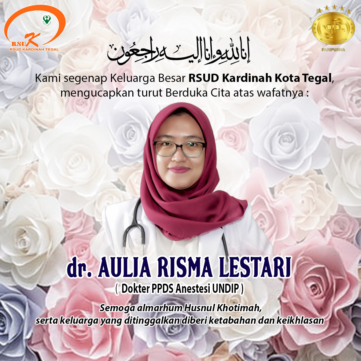 Dokter Muda Aulia Risma Lestari Hilangkan Nyawa, Tak Kuat Jadi Korban Bully di PPDS Undip Semarang