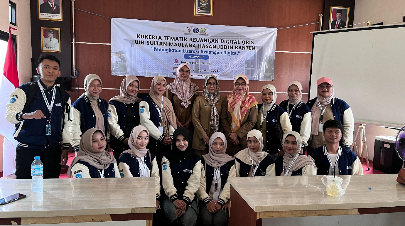 UIN SMH Banten Gandeng Bank Indonesia Gelar KKN Tematik Keuangan Digital QRIS di Kecamatan Serang